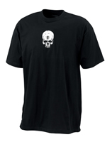 Men's Icon Black Skull T-Shirt